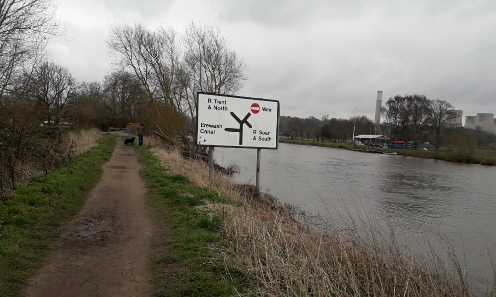 River Trent towards Trent Lock