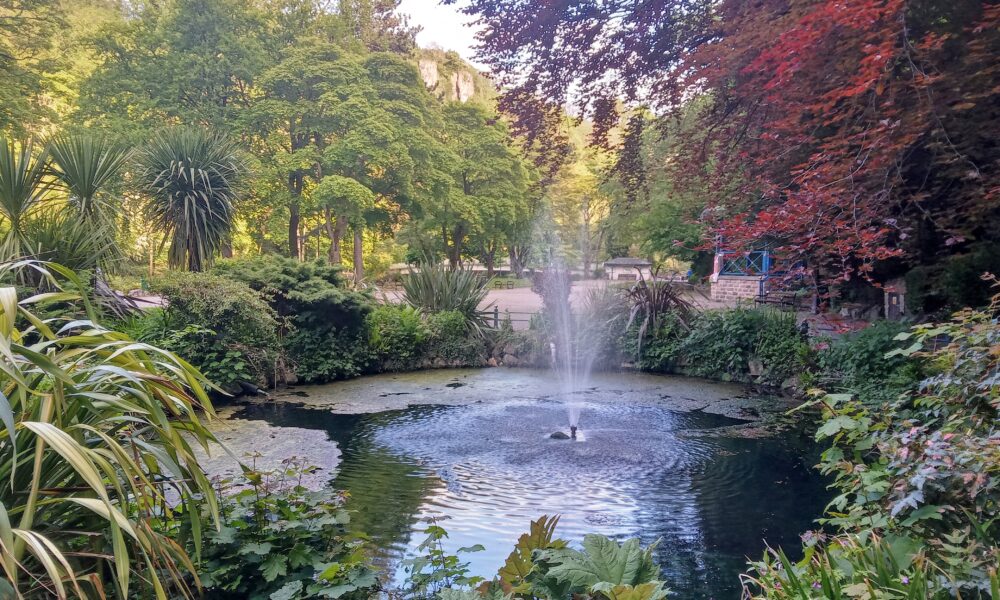 Fountain in Derwent Gardens